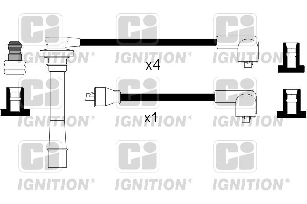 QUINTON HAZELL Комплект проводов зажигания XC1061
